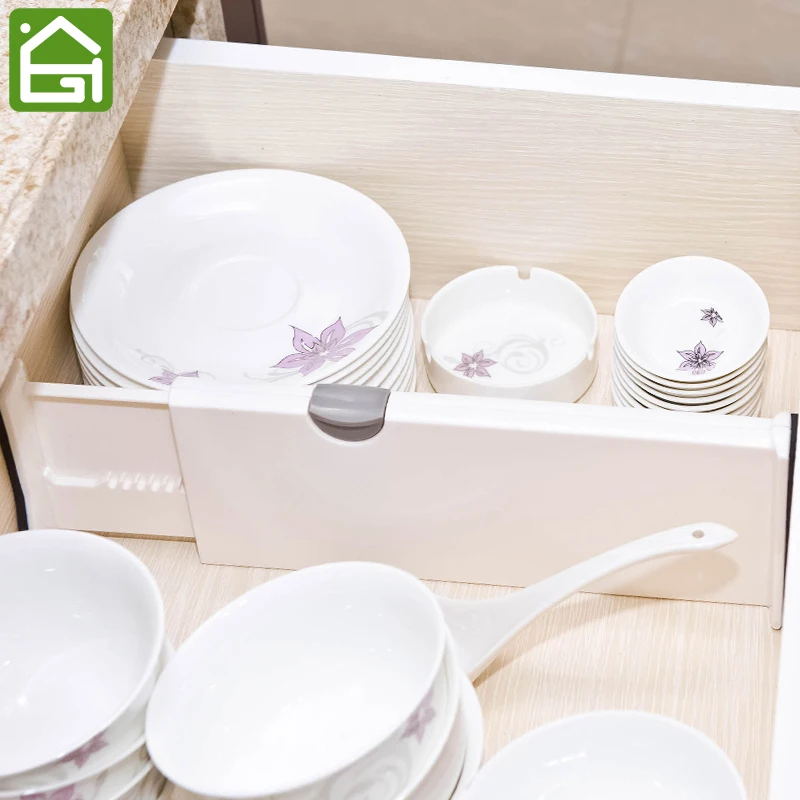 Expandable Drawer Dividers Underwear Bra Sock Tie Storage Divider Kitchen Bedroom Tidy Organizer | Дом и сад