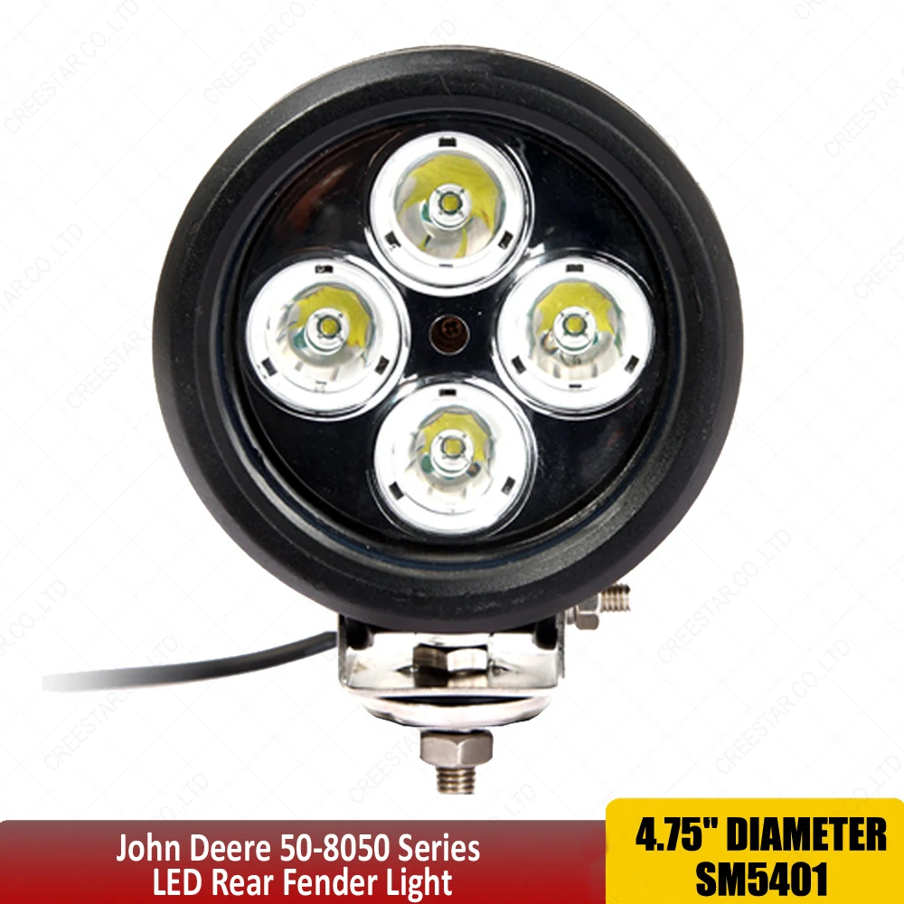 JD 50 8050 серия LED задний фонарь RE19079 AR85260 RE12718 круглый прожектор 12В 24В трактор