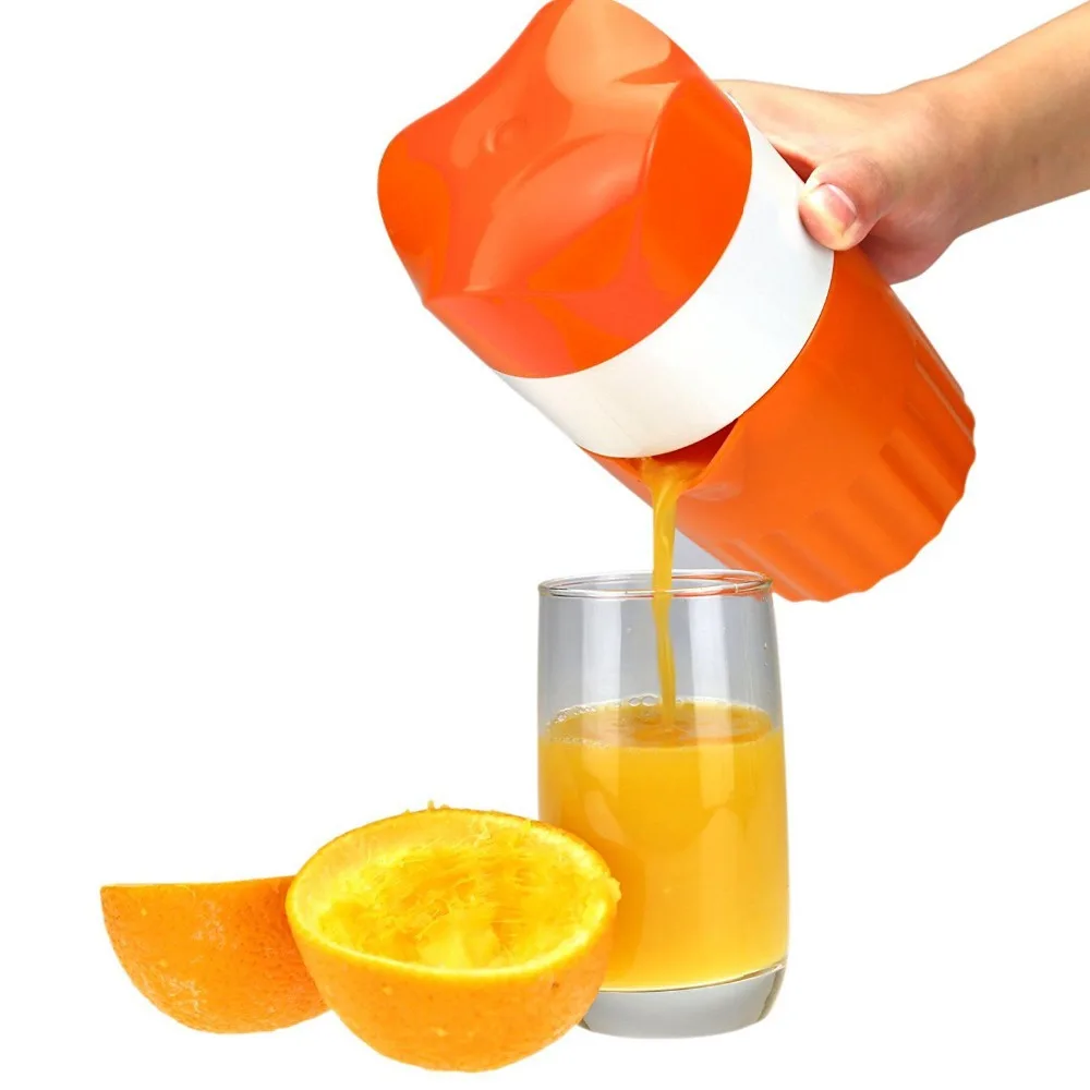 

2019 Hand Press Juicer Tool Portable Manual Juicer Lemon Orange Lime Juice Bottle Fruit Squeezer Machine Extractor Cup Household