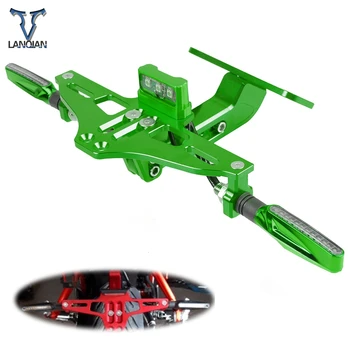 

Universal Motorcycle License Plate Bracket Holder For Kawasaki Z650 NINJA 300 250R 400R 650R ZX6RR ER6F ER6N GTR1400 Z750R H2R