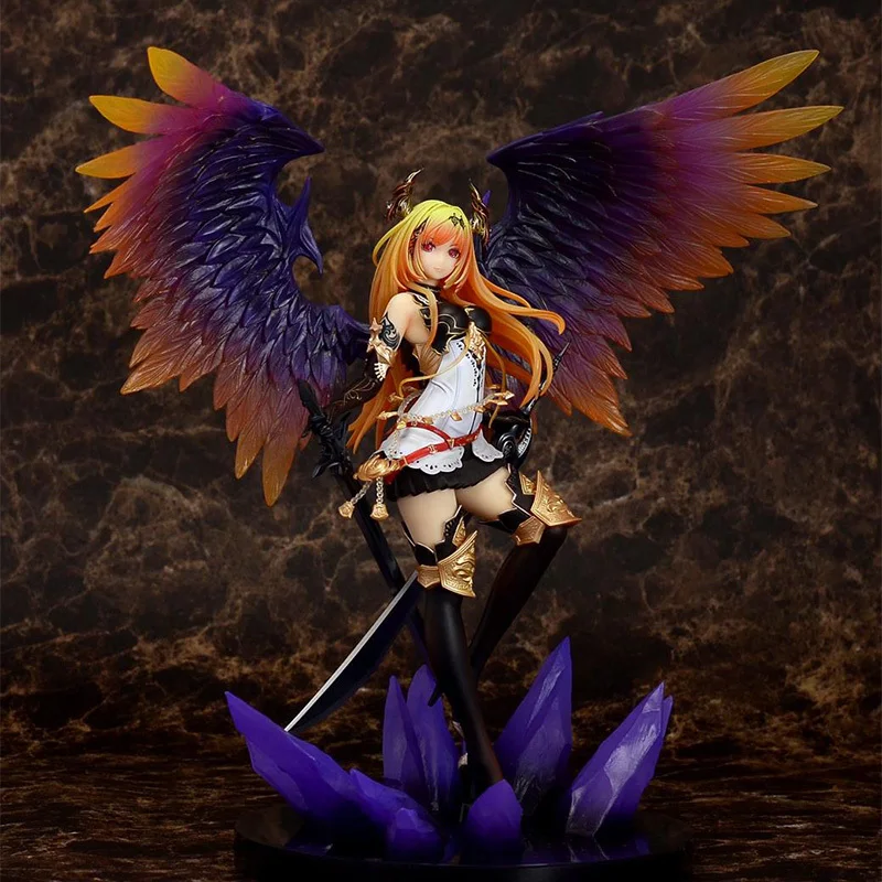 

Anime Game Kotobukiya Rage Of Bahamut Dark Angel Olivia Pvc Action Figure 29cm 1/8 Scale Pre-painted Model Toys Anime Figures