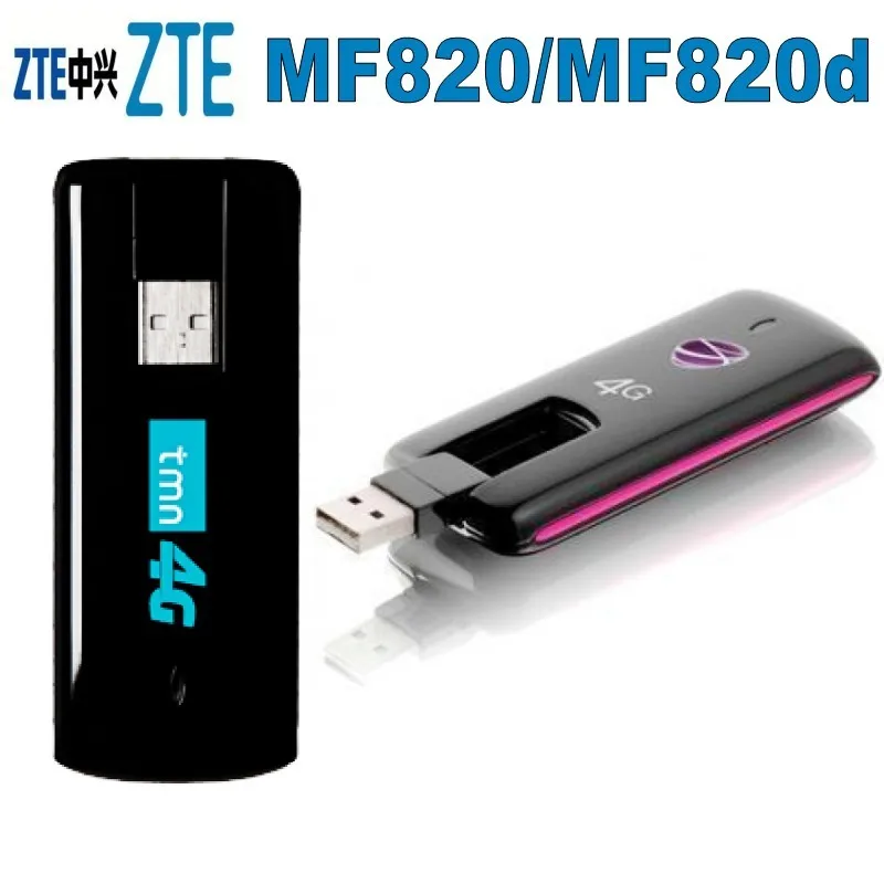 Zte MF820/MF820d 4 аппарат не привязан к оператору сотовой связи 1800/2100/2600 МГц 100 Мбит/с USB модем с самой лучшей ценой