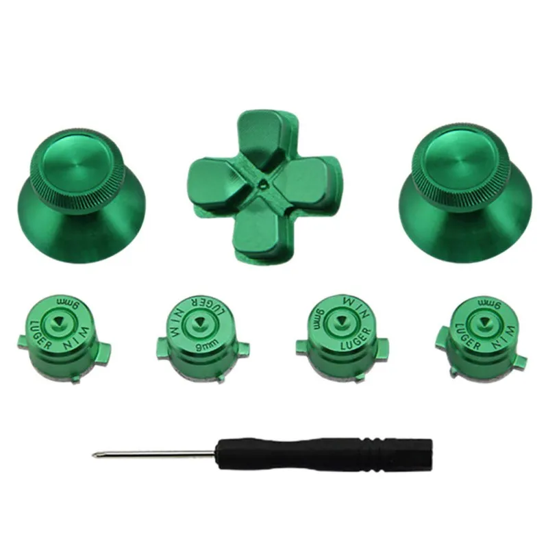 

New PS4 handle metal button 7-in-1 kit PS4 handle button with tool for PS4 Controller
