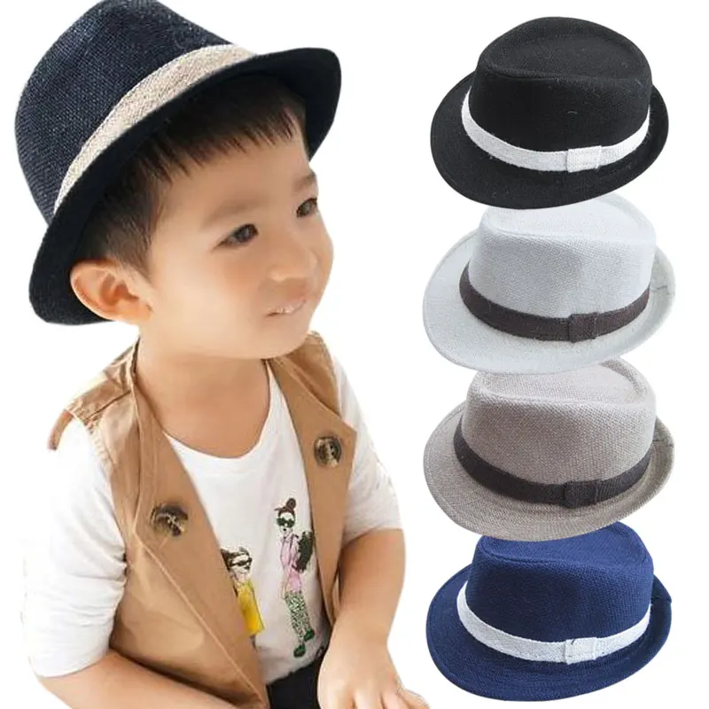 Hat Kids Sun Cap Topee Fedoras 