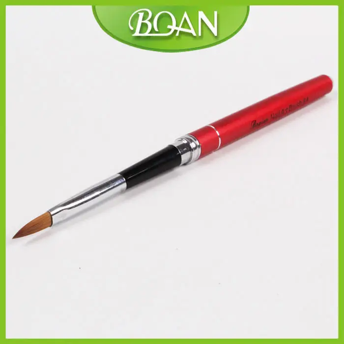 

Retail 100% Pure Sable Acrylic Pen for Nail Acrylic 3D Art Brush #8 Free Shipping 1 Pc