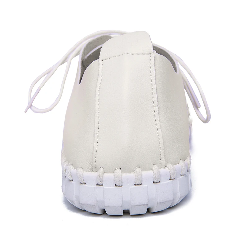 AIMEIGAO High Quality Comfortable Moccasins Women Shoes Vintage Flats Shoes Soft Leather Women Loafers Espadrilles Women Shoes