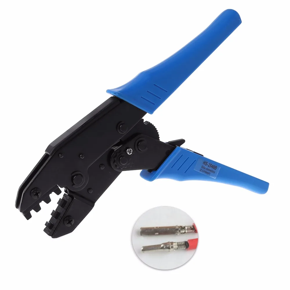

OOTDTY MC4 Solar Panel Crimping Tool PV Crimp Connector Plier Terminal Ratchet LS-2546B