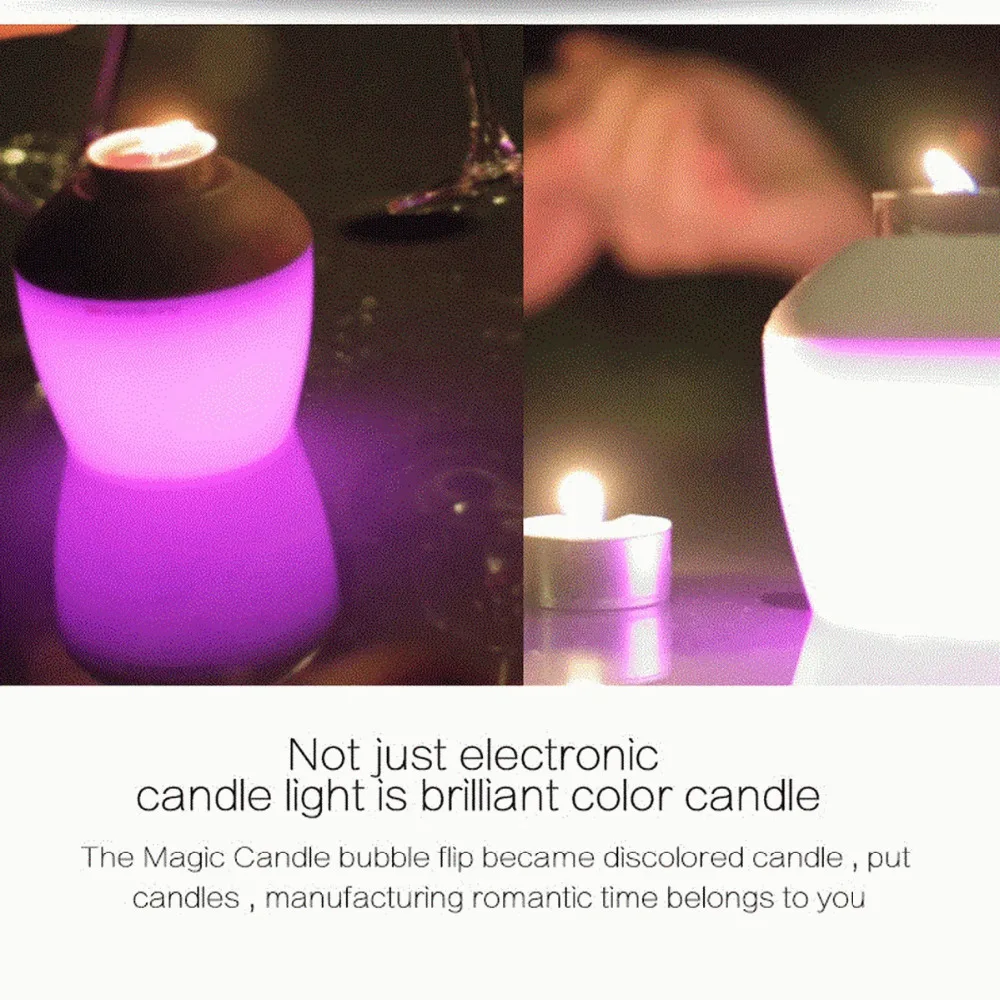 PLAYBULB LED Лампа Свеча которая меняет цвета и подходит для украшения свадебного