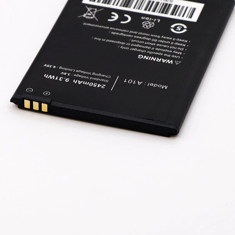 Аккумулятор для UHANS A101 A101S Bateria Batterij аккумулятор 2450 мАч|battery for|batteries batteriesaccumulator battery