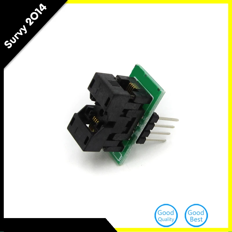 Новый MSOP8 К DIP8 MCU тест IC гнездо программиста адаптера MO|ic socket|msop8 adapter |