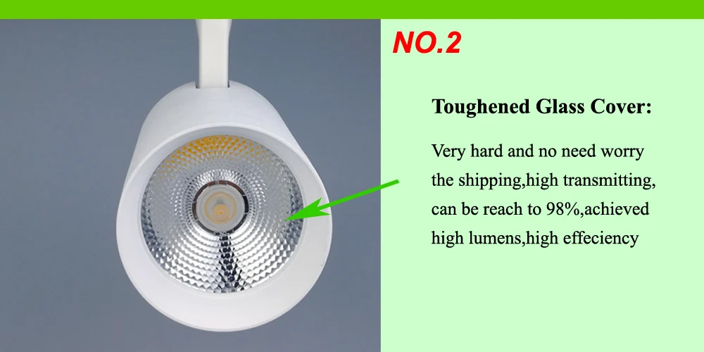 GO OCEAN Track Lighting Track Light 20W 30W Aluminum Clothing Shop Windows Showrooms Ceiling Rail Spotlights Track Lamp (5)