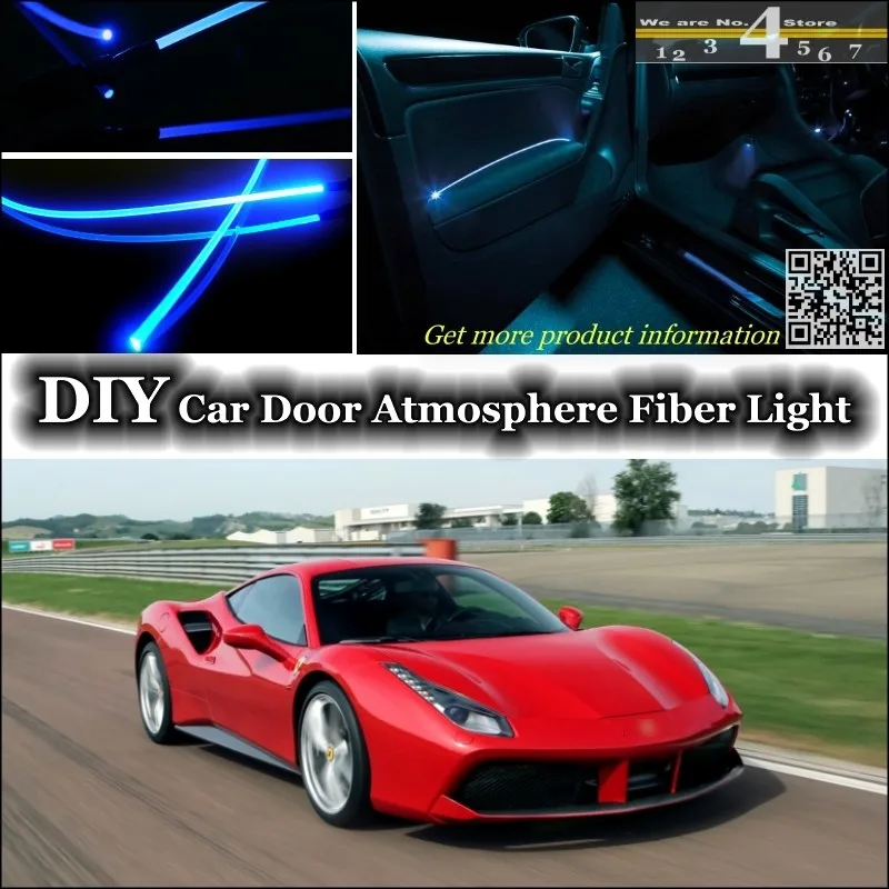 Tron Legacy Theme Light Ferrari 488 GTB