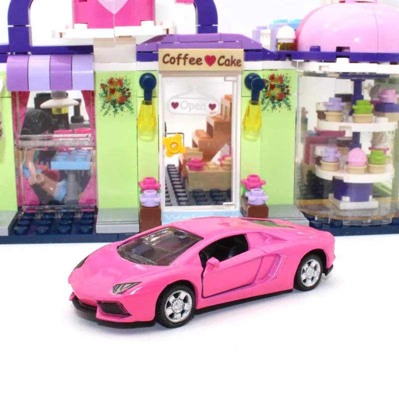 TC 1: 64 Lambo Aventador LP700 Литой Сплав модель автомобиля детские игрушки коллекция
