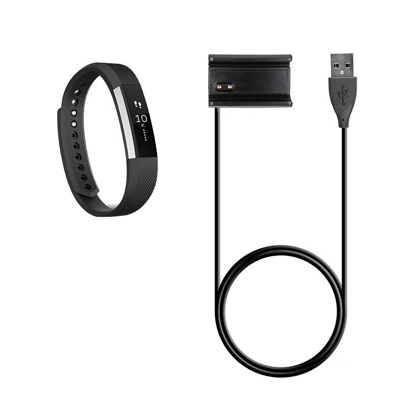 

100cm USB Charger Unique Replacement Charging Cable Cord for Fitbit Alta Wristband Bracelet(With reset function)