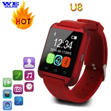 Bluetooth Smart Watch U8 Wrist Watch Fashion Digital Sport Wrist LED Watch Pair For iOS Android Phone Smart Wear