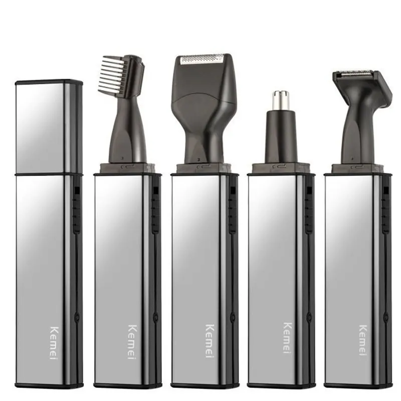 

4in1 rechargeable nose trimmer beard trimer for men eyebrow nose hair trimmer nose and ear hair removal ear shaver machine