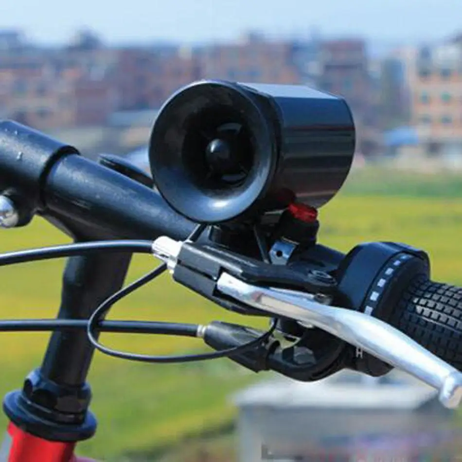 

6-sound Bike Bicycle Bell Super-Loud Electronic Siren Horn Bell Ring Alarm Speaker Outdoor Bike Call fietsbel Cycling Accessorie
