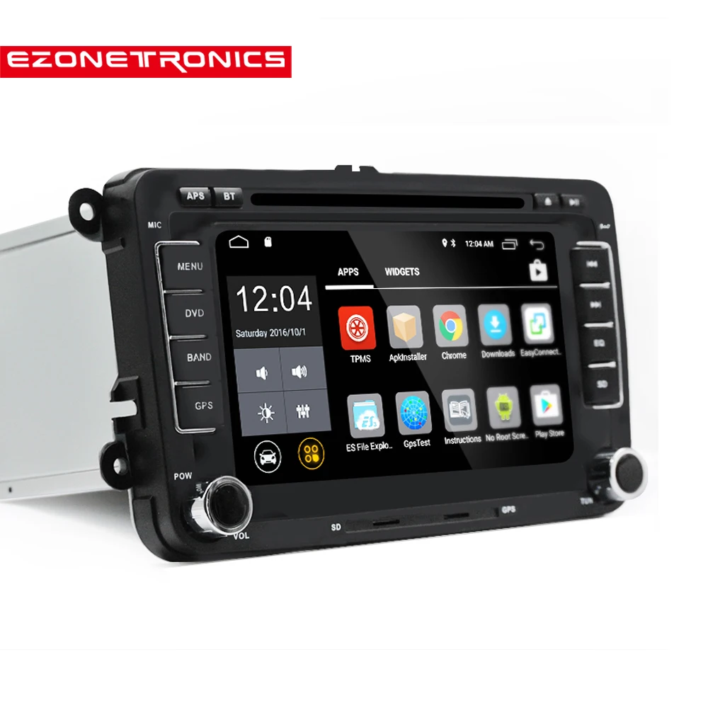 Автомагнитола 2 Din с Android 7 1 DVD плеером и GPS радио для VW GOLF 6 Polo Bora JETTA B6 PASSAT Tiguan SKODA OCTAVIA