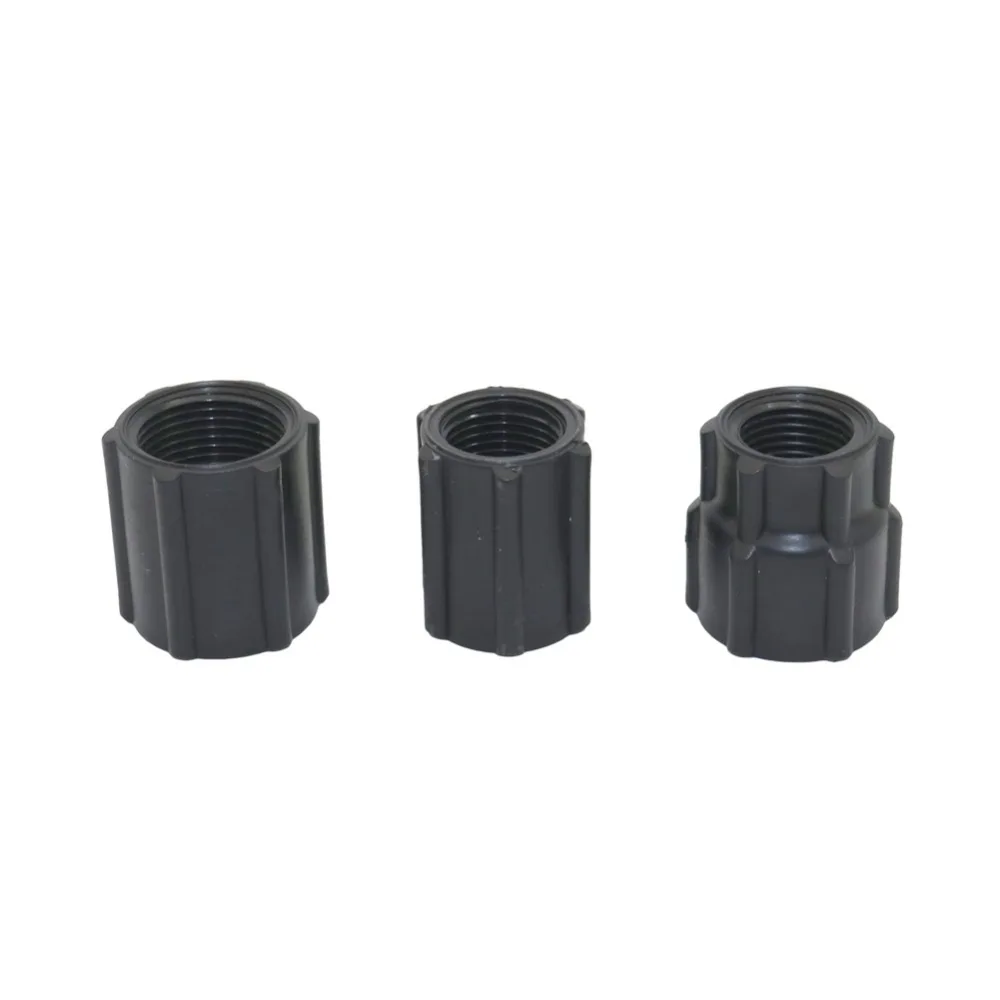 

1/2", 3/4", 3/4" to 1/2" Inner Thread Connector Car Washing Pipe Fittings Drip irrigation Garden accessories 6 Pcs
