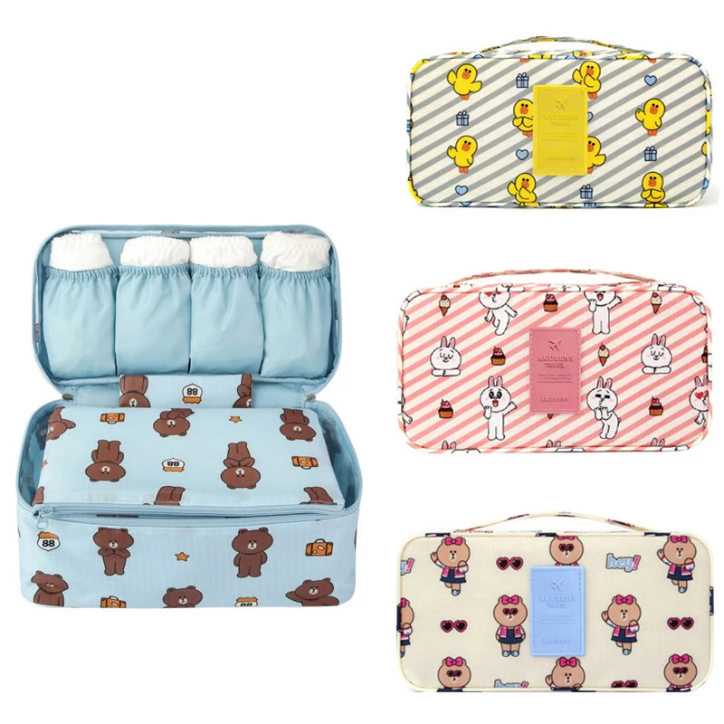 

Travel Clothes Bag Swimming Bag Swimsuit Organizer Underwear&bra Packing Box Makeup Organizer Cosmetic Clothing Storage Box