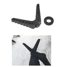 Tactical Shooting Stick Rack V-Yoke Shooting Gun Rest Rack Universal Camera Tripod Scope Plastic Mounts Hunting Accessories fiery deer generation3 trigger twopod camera scopes binoculars hunting stick shooting sticks climbing sticks gun rest