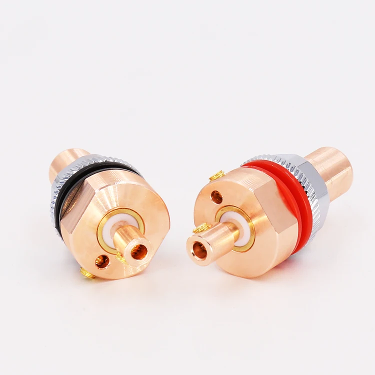 Viborg RC102 Pure Copper RCA Female Socket HIFI