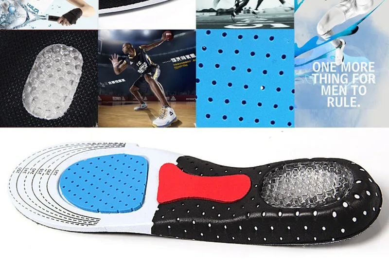 Silicone Orthotic Insoles for Men Women Flat Feet Insoles Plantar Fasciitis High Arch Support Feet Shoes Pads Hiking Camping (1)