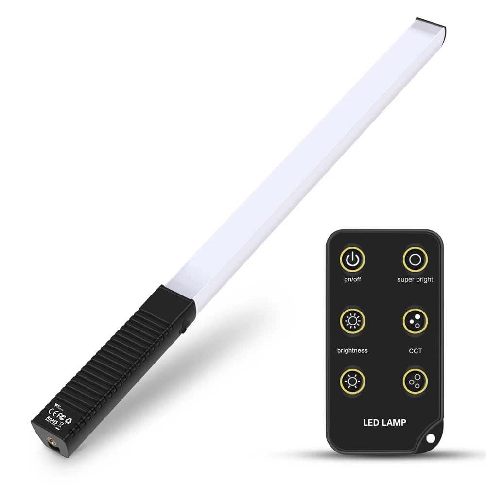 

YIXIANG Handheld LED Video Light 3000k-5700k Colorful 55CM Ice Stick Professional Photo LED light wand