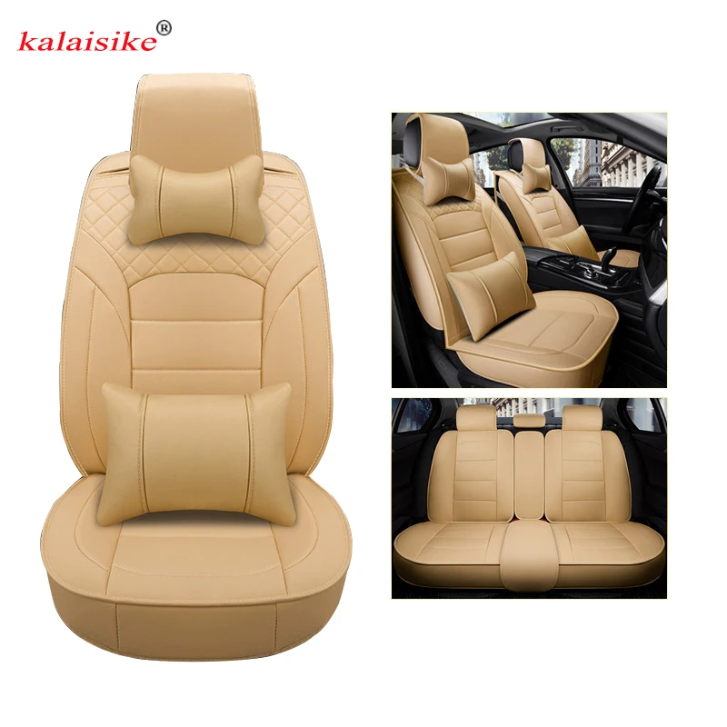 kalaisike leather universal car seat covers for Jeep all models