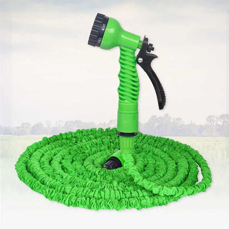 

Extendable Garden Watering Magic Hose Car Washing Spray Gun Tools Set Flexible Retractable Magic Snake Water Hose Pipe