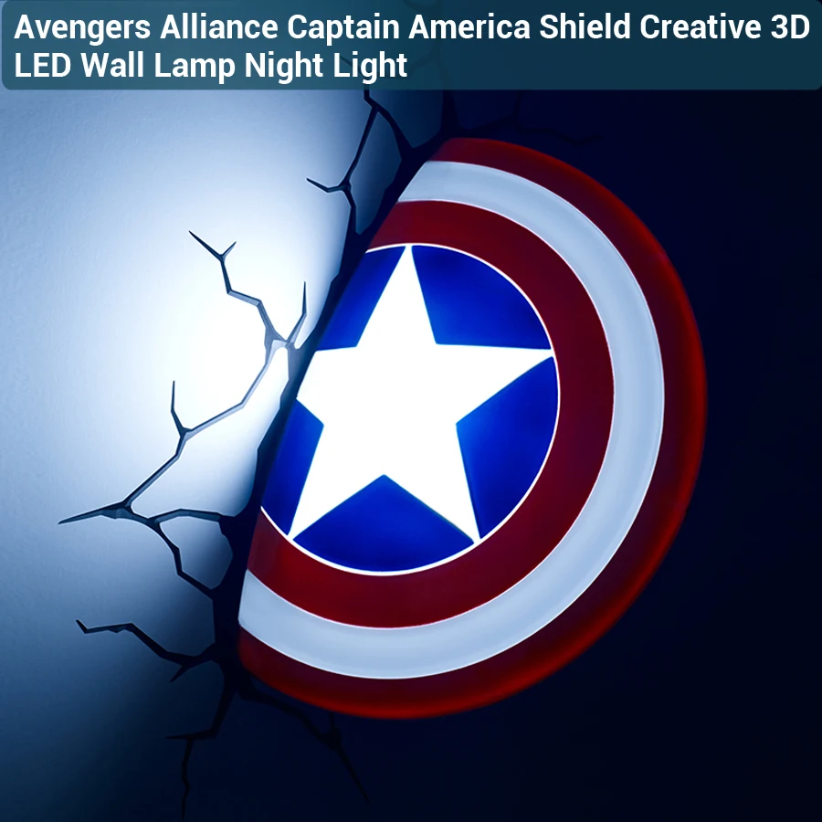 3d Avengers Alliance Captain America Shield Creative Led