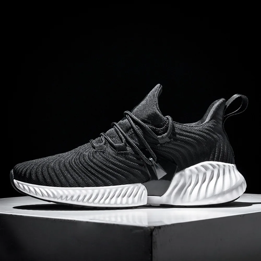 

Hemmyi autumn new men casual shoes flyknit lightweight non-slip high quality men sneakers male adult zapatos de hombre men shoes