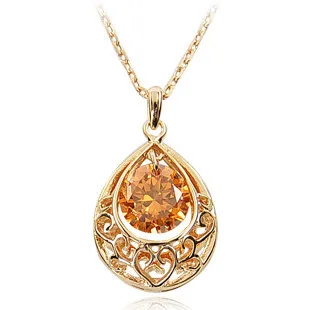 

Free shipping@@ Accessories princess short design chain female crystal necklace