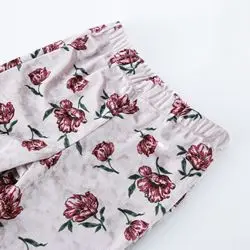 Flower bell bottoms digital Floral Newborn Infant Baby Toddler Kid Leggings Pants  (8)_