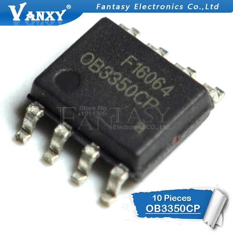 10 шт. OB3350CP лапками углублением SOP-8 OB3350 СОП SMD 3350CP SOP8