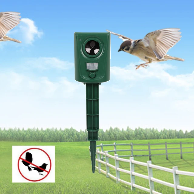 Ultrasonic Animal Bird Repeller Animal Driver Outdoor Waterproof PIR