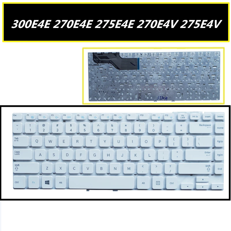 Клавиатура для ноутбука samsung 300E4E 270E4E 275E4E 270E4V 275E4V NP2470EV Замена Keybaord