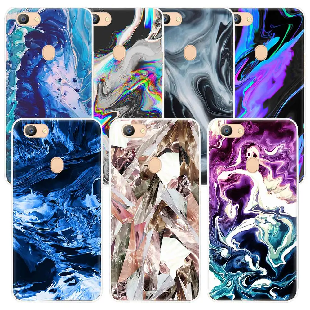 

Phone Case for OPPO F5 R15 A83 F1S R11 plus A1 R9S F1 F3 plus Luxury Dazzling texture TPU Soft Silicone Pattern Back Cover