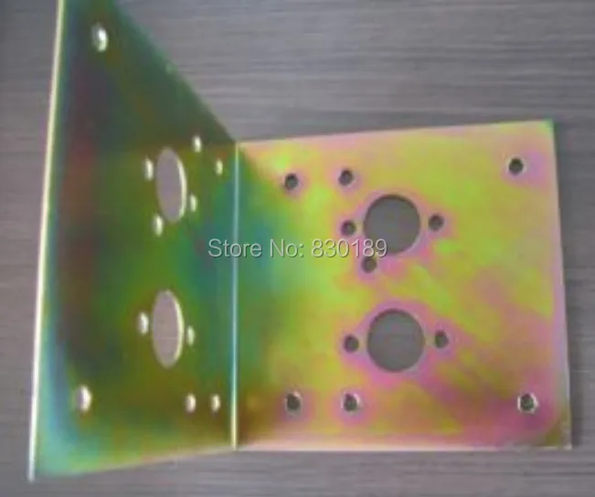 L shape mounting plate