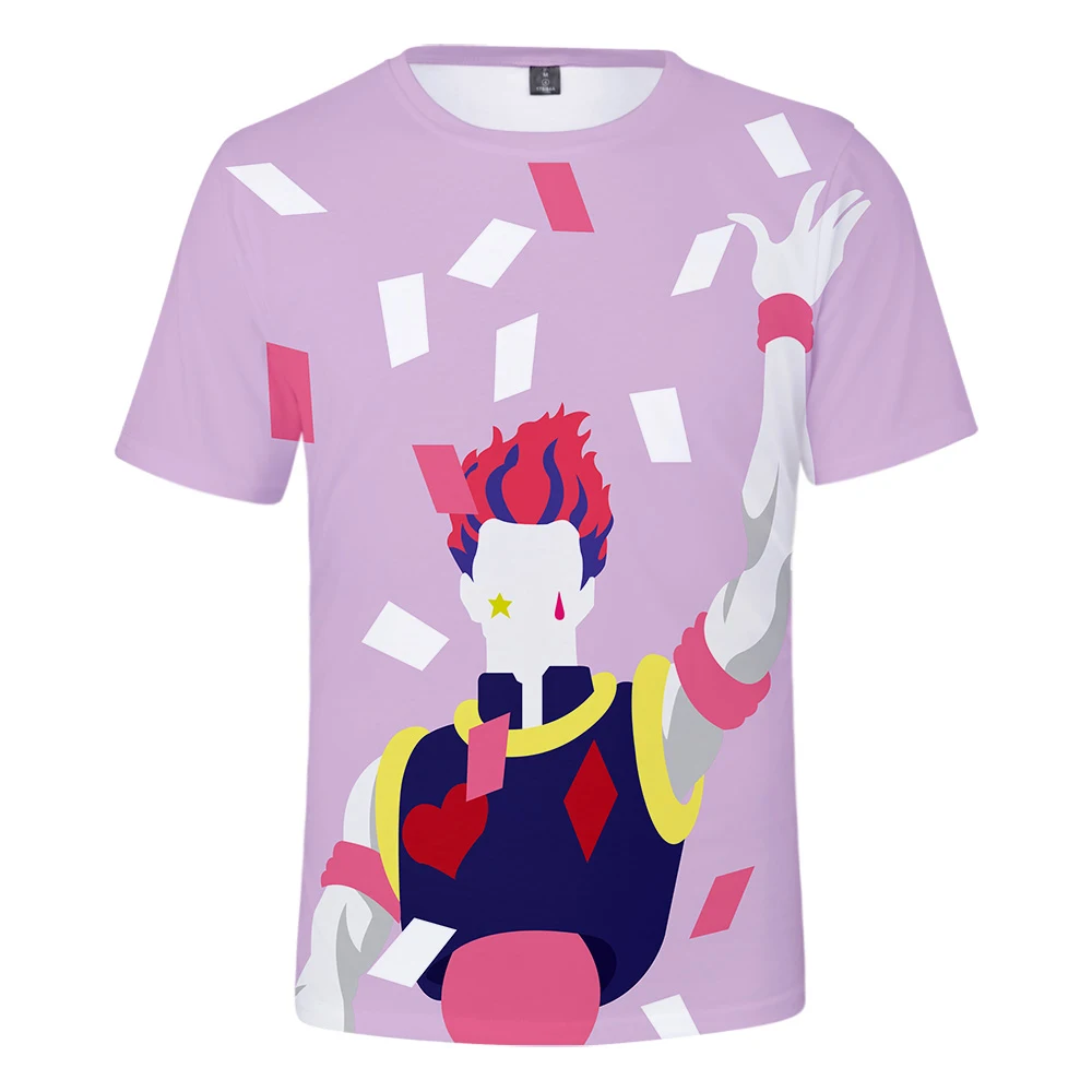 Aikooki новые комиксы Фэнтези HUNTERxHUNTER Hisoka 3D Футболка мужская женская Мода