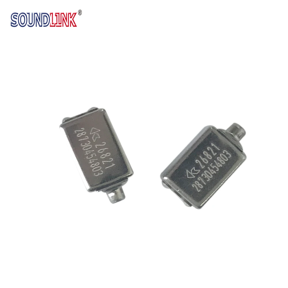 2pcs Knowles ED-26821 Balanced Armature Driver Speaker Receiver for IEM Custom Earphone Hearing Aids 2pcs Knowles ED-26821 Balanced Armature Driver Speaker Receiver for IEM Custom Earphone Hearing Aids