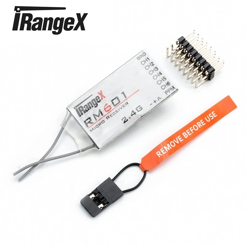 IRangeX RM601 2 4G 7CH Micro для DS M2/X совместимый приемник RX с PPM выходом радиоуправляемого