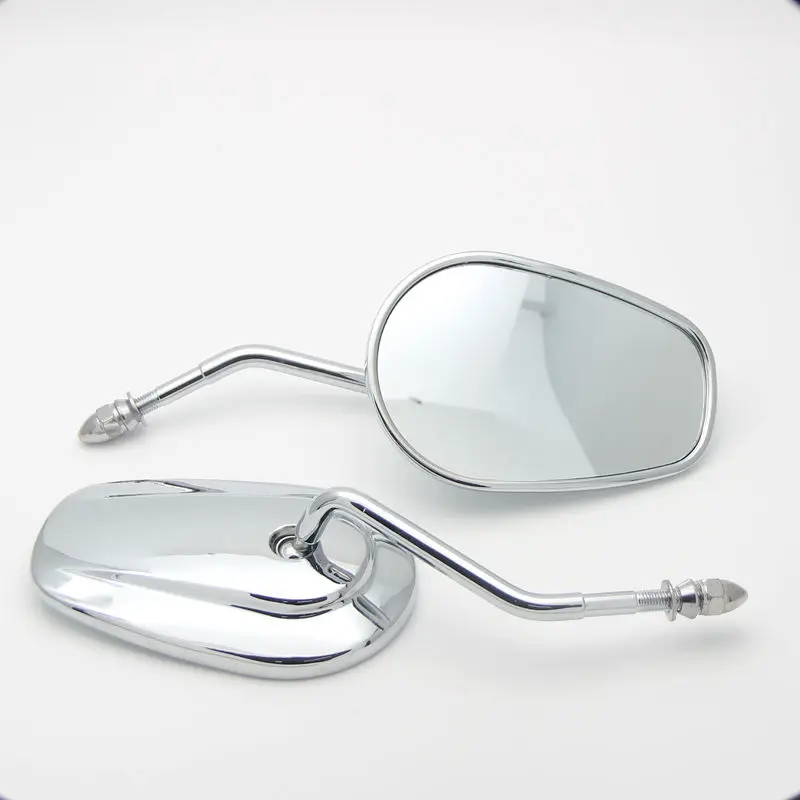 Chrome Motor Mirrors for Electra Glide 82 later models (except VRSCF