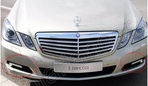Туман, лампа с белыми огнями ходовые автомобиль светодиодный 2 шт 6 светодиодный L Тип 5 W 12 V дневного света