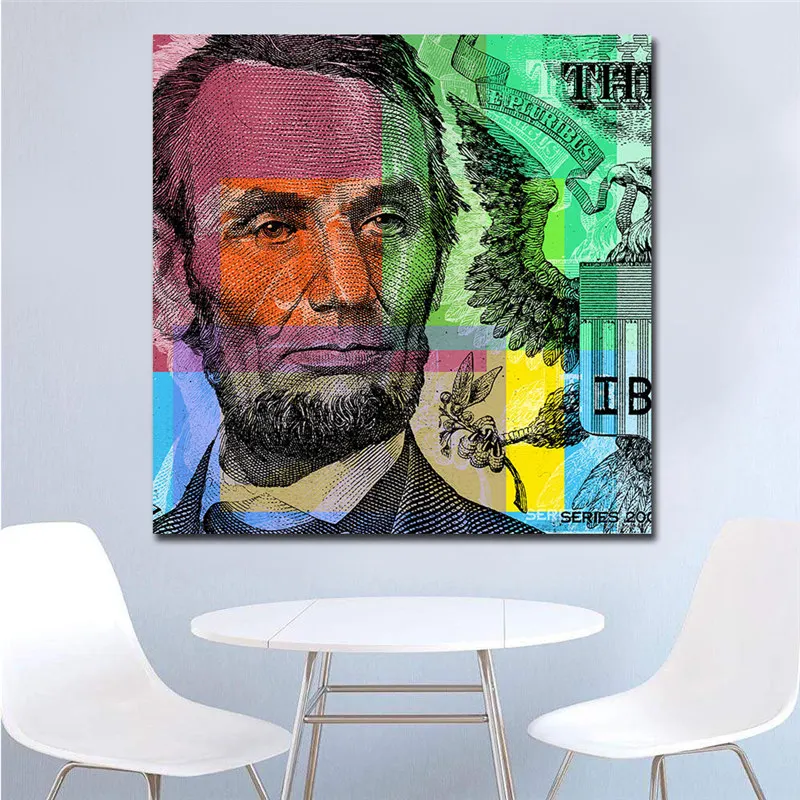 

Dropship HD Canvas Print Home Wall Decor Art Painting The Ballot Is Stronger Than The Bullet Abstract Unframed Canvas Wall Art