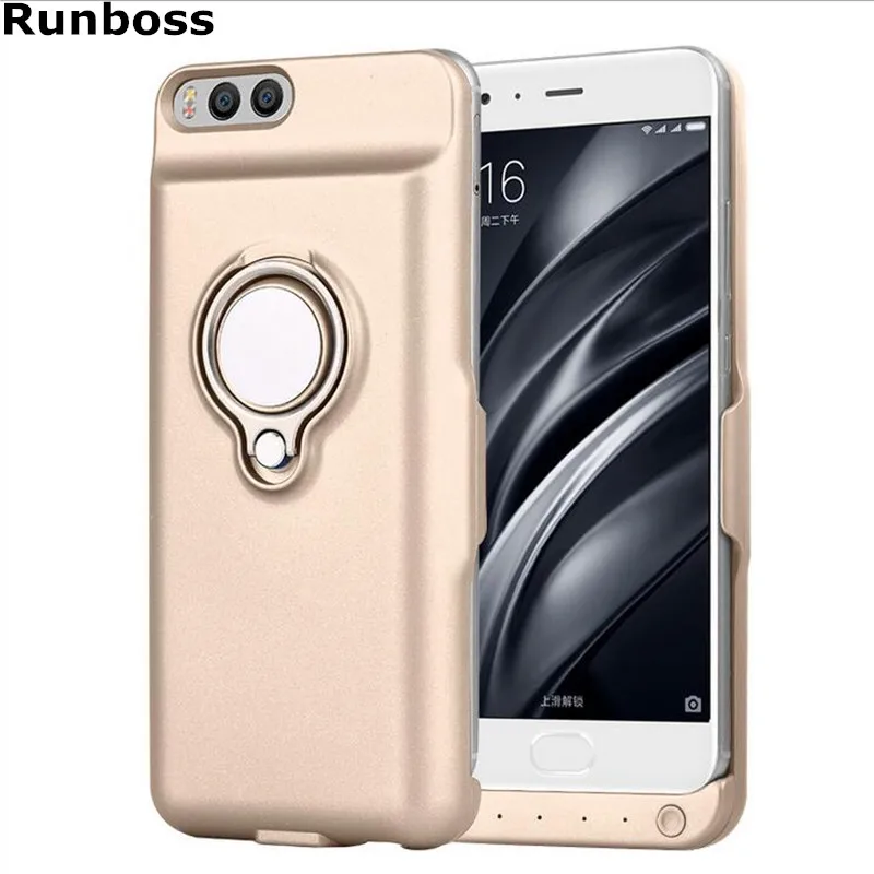 

For Xiaomi 6 Power Case Runboss 6000mAh Extended Battery Charger Case Power Cover Case For Xiaomi 6