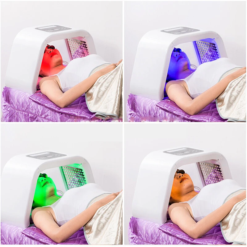  7 Color PDT Lamp LED Photon Light Therapy Beauty Machine Whitening Acne Removes Repair Skin Anti-Ag - 4000011989781