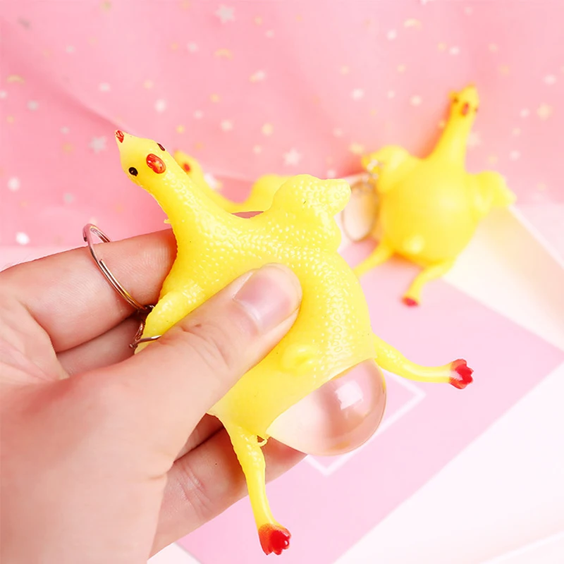 Сжимаемые игрушки анималы Kawaii Jumbo антистресс сжимаемые Игрушки Куриные яйца