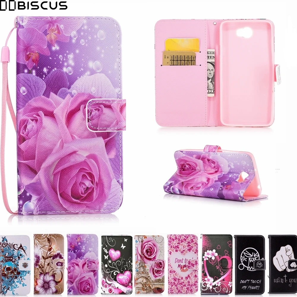 huawei pu case Leather Flip Wallet Soft Case For Huawei Y5 II 2 Y5II / Y6 ii Compact CUN-U29 CUN-L21 CUN-L01 Cover Honor 5A LYO-L21 CUN U29 L21 huawei pu case