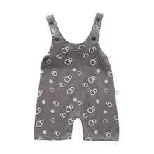 Комбинезон для маленьких мальчиков и девочек, детский комбинезон, весенне-летний комбинезон для малышей, хлопковые детские штаны с рисунками, костюм для тела